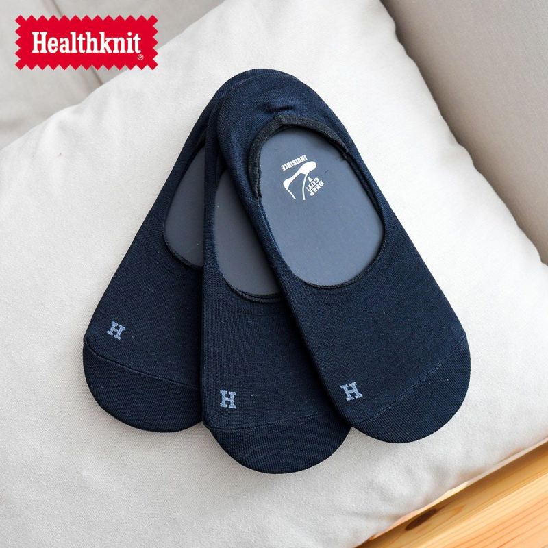 Healthknit 3足セット フットカバーソックス 靴下 衛生商品のため返品交換不可/aa1189 | DCOLLECTION (ディーコレクション)