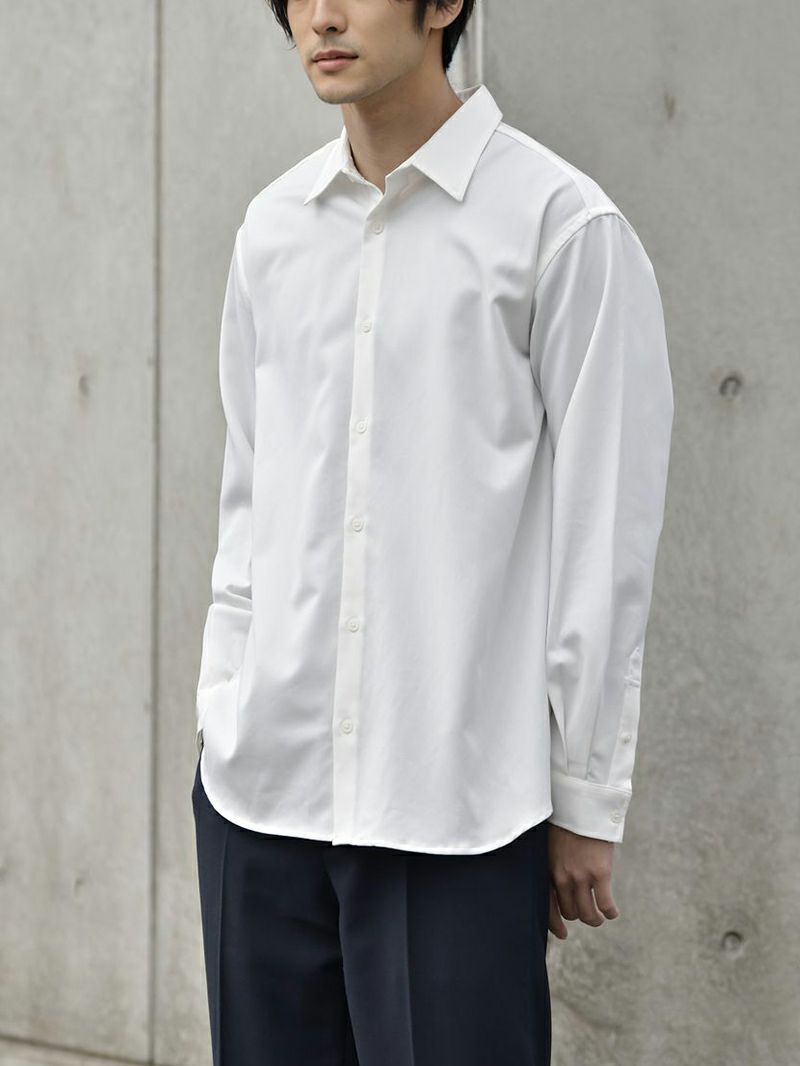 防しわストレッチ 大人のレギュラーカラーシャツ Ts70 Dcollection