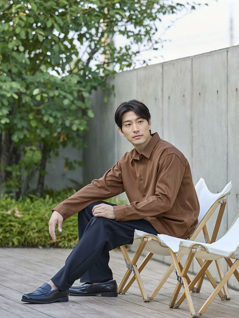 A.PRESSEDoubleWeaveTwillレギュラーカラー シャツ A.PRESSEDoubleWeaveTwillレギュラーカラー シャツ