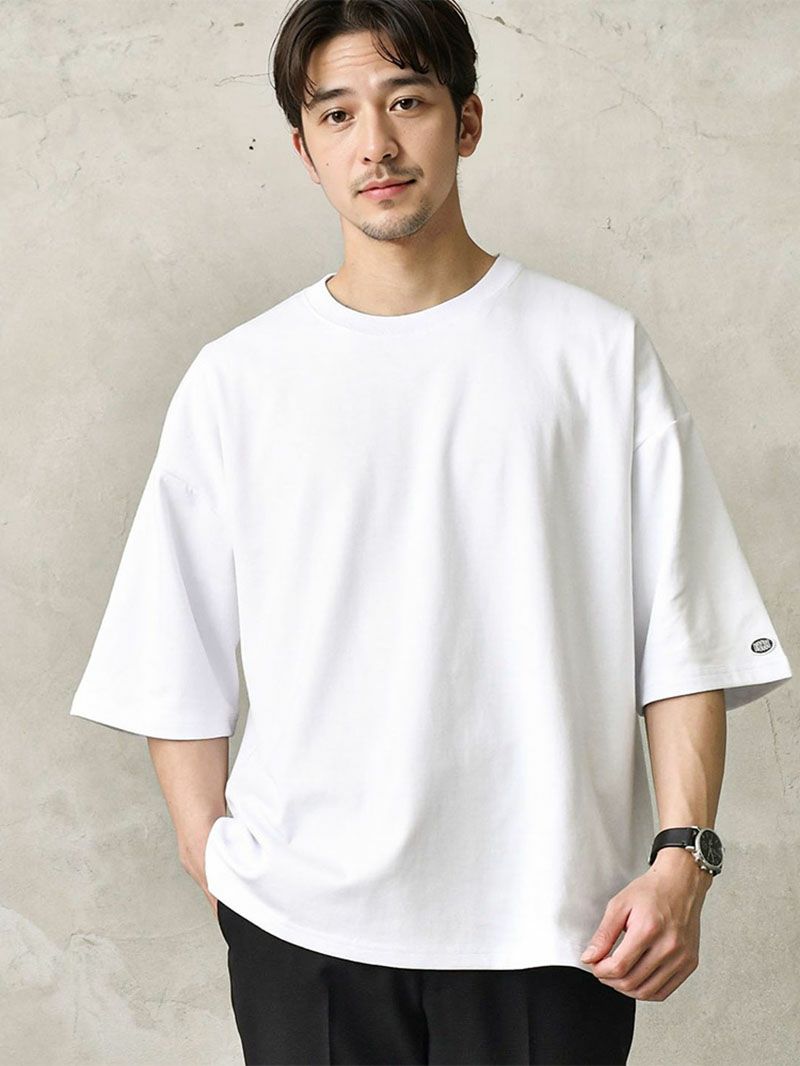 DISCUS(R) 接触冷感ドライタッチ ビッグシルエット 半袖Tシャツ/tt2399