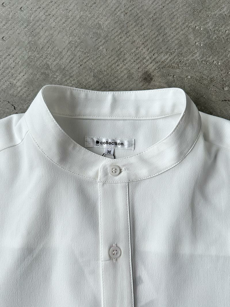 25ss Trinity プルオーバーシャツ Knuth Marf - label over shirt(unisex) / ラベル オーバー