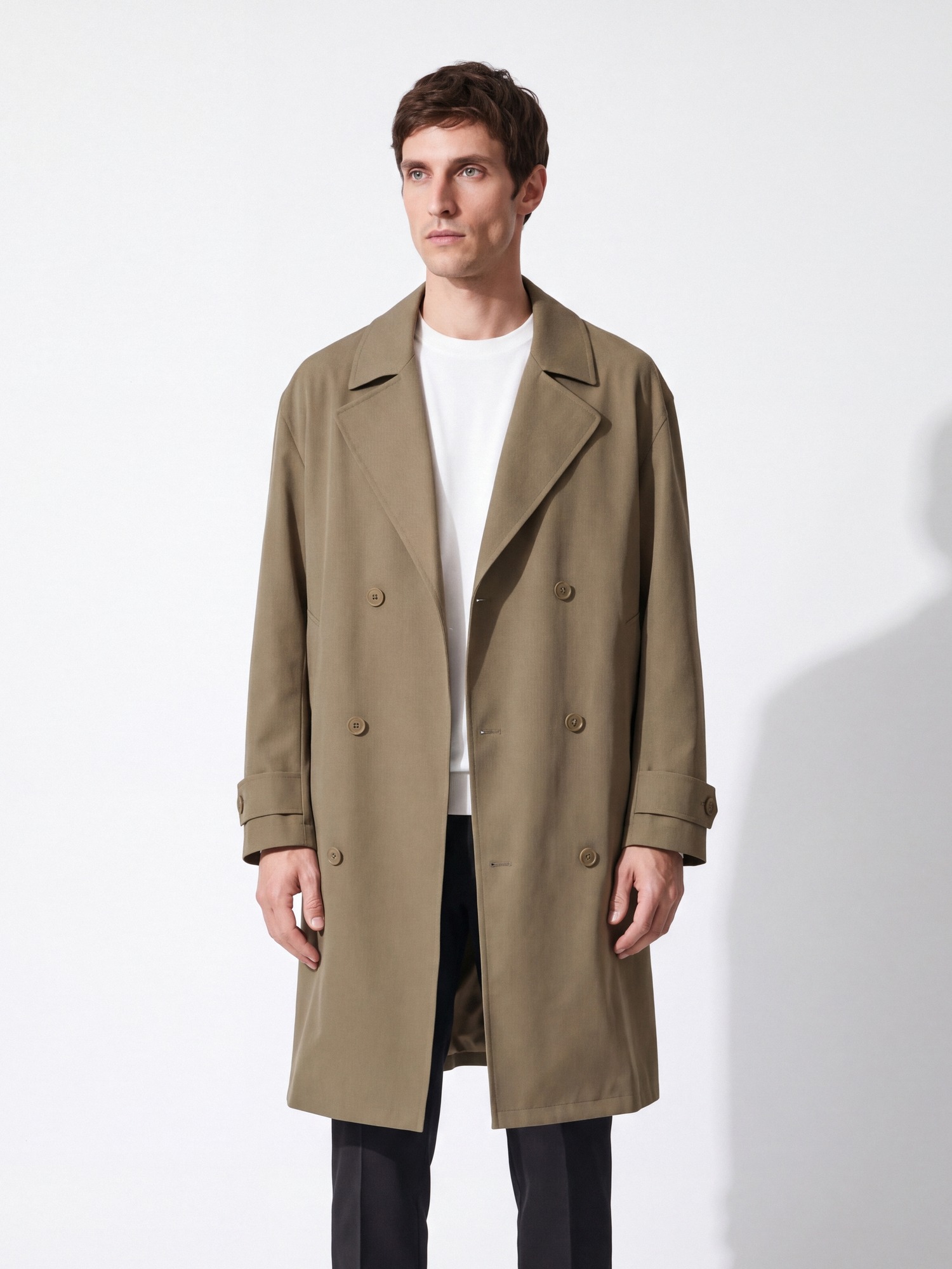 タイムセール 完売Lサイズ 2024AW Short Trench Jacket 見易く 