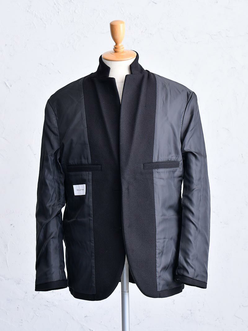 ★美品★ドゥロワー テーラードジャケット エルボーパッチ ボア 40 L 起毛 定番】LOVAT LAVEROCK TWEED ヘリンボンツイードジャケット