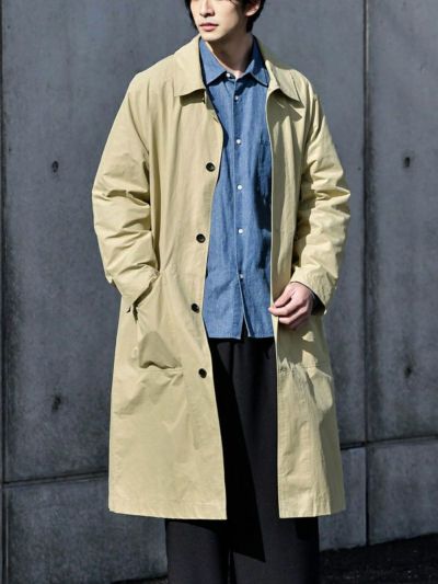 ワッシャーステンカラーコート | DCOLLECTION (ディーコレクション)