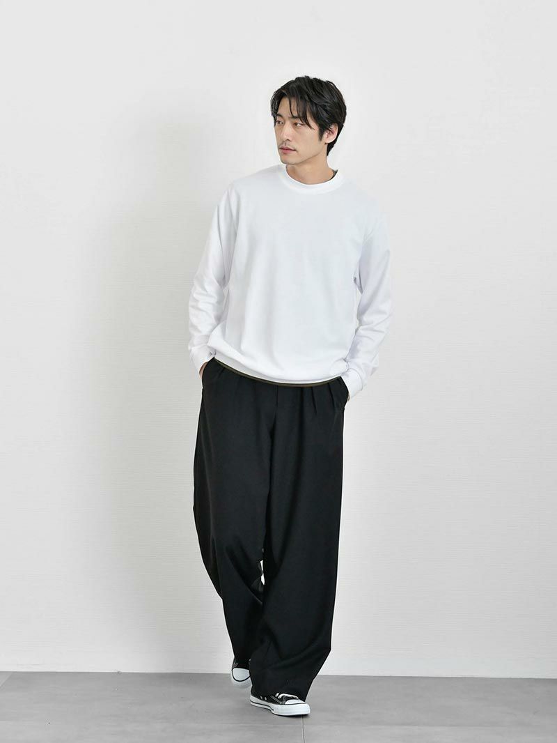 CODE4 ワイドパンツ(セットアップ対応) | DCOLLECTION (ディー
