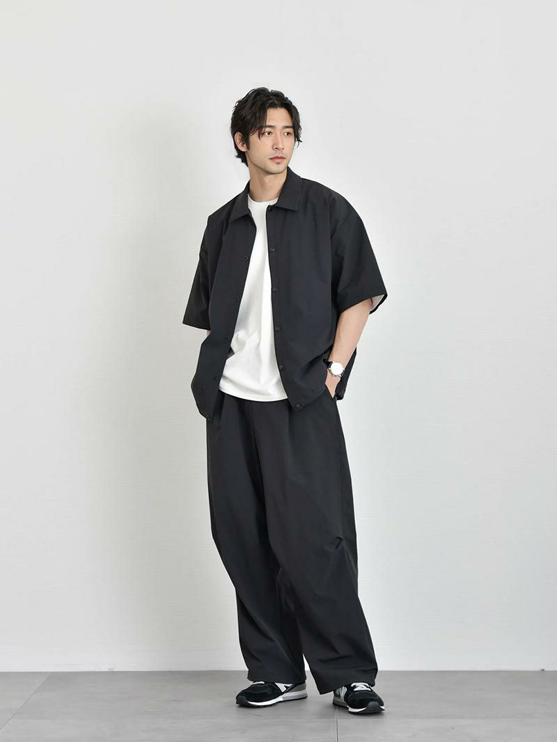 テック半袖コーチシャツ(セットアップ対応) | DCOLLECTION